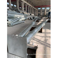 11M substation structure steel pole